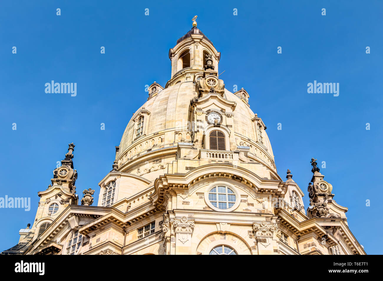 The famous Church of Our Lady, Dresden, Germany Stock Photo