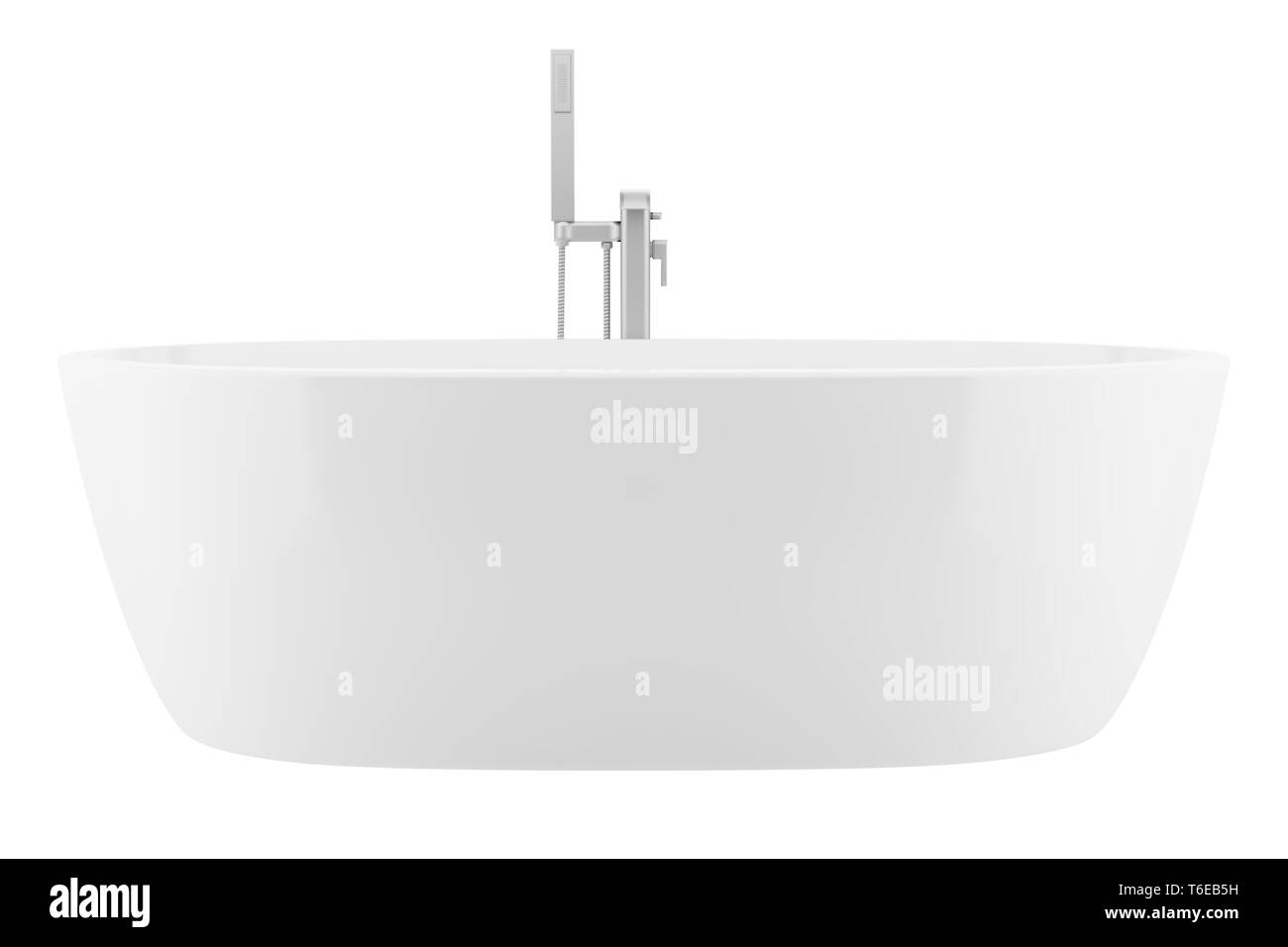 modern bathtub isolated on white background Stock Photo Alamy