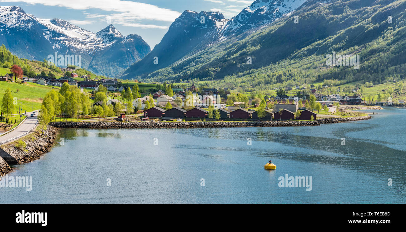 Norway Olden Stock Photo Alamy