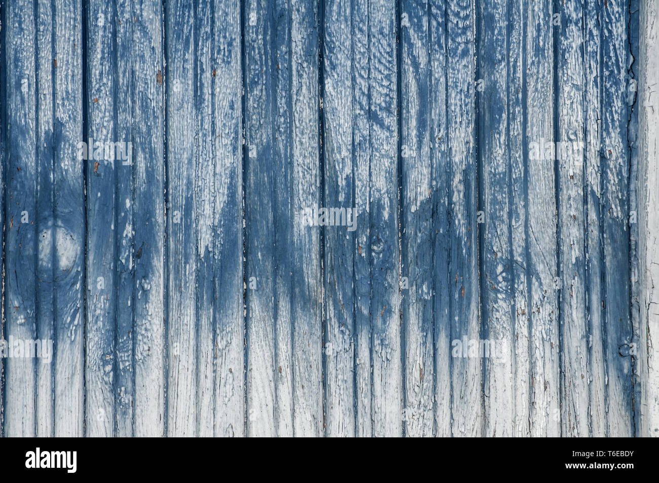 Old weathered wooden board wall Stock Photo