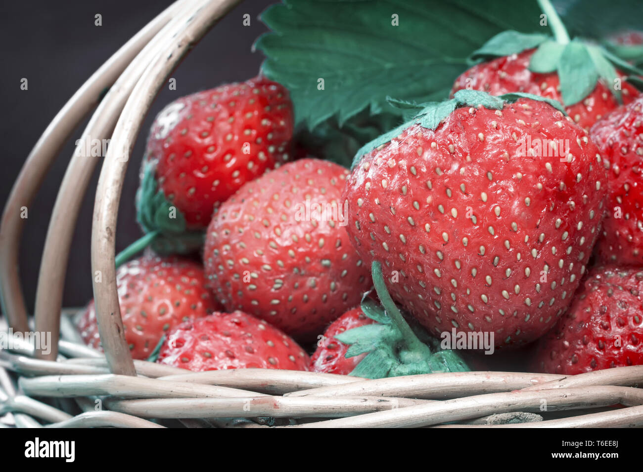 Strawberries delicious strawberries in hi-res stock photography and ...