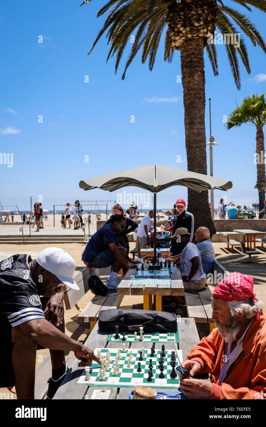 Playing chess at the beach hi-res stock photography and images - Alamy