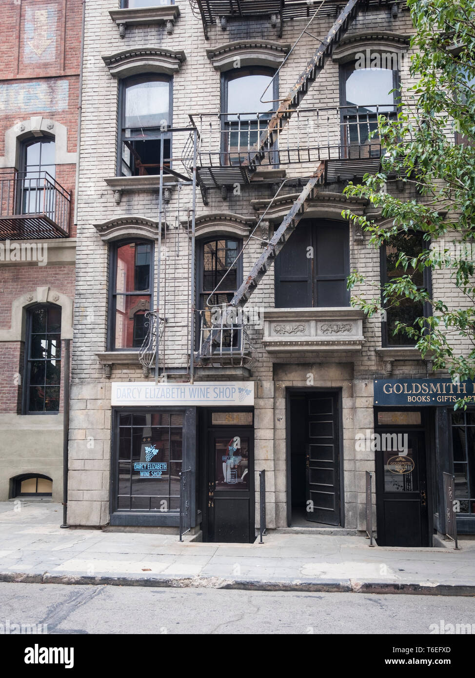 Film set locations during Warner Bros. Studio Tour Hollywood in Los