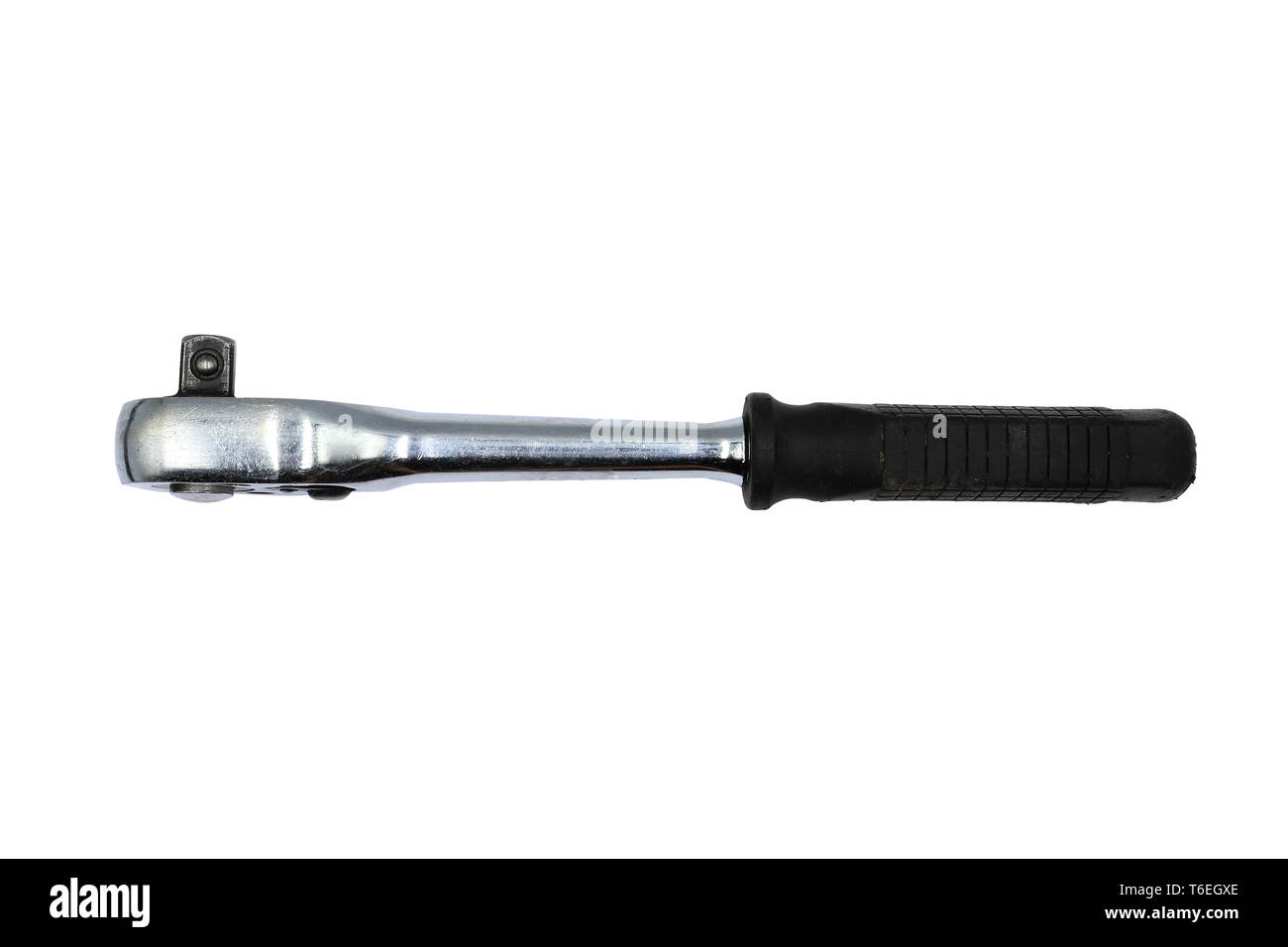 Socket wrench, Socket Spanner Wrenches, Ratchet isolated on white background High resolution image gallery. Stock Photo