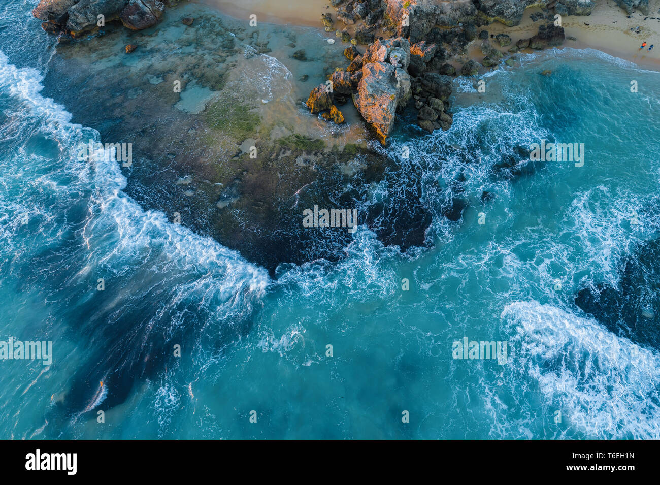 Aerial view rocks beautiful river hi-res stock photography and images ...