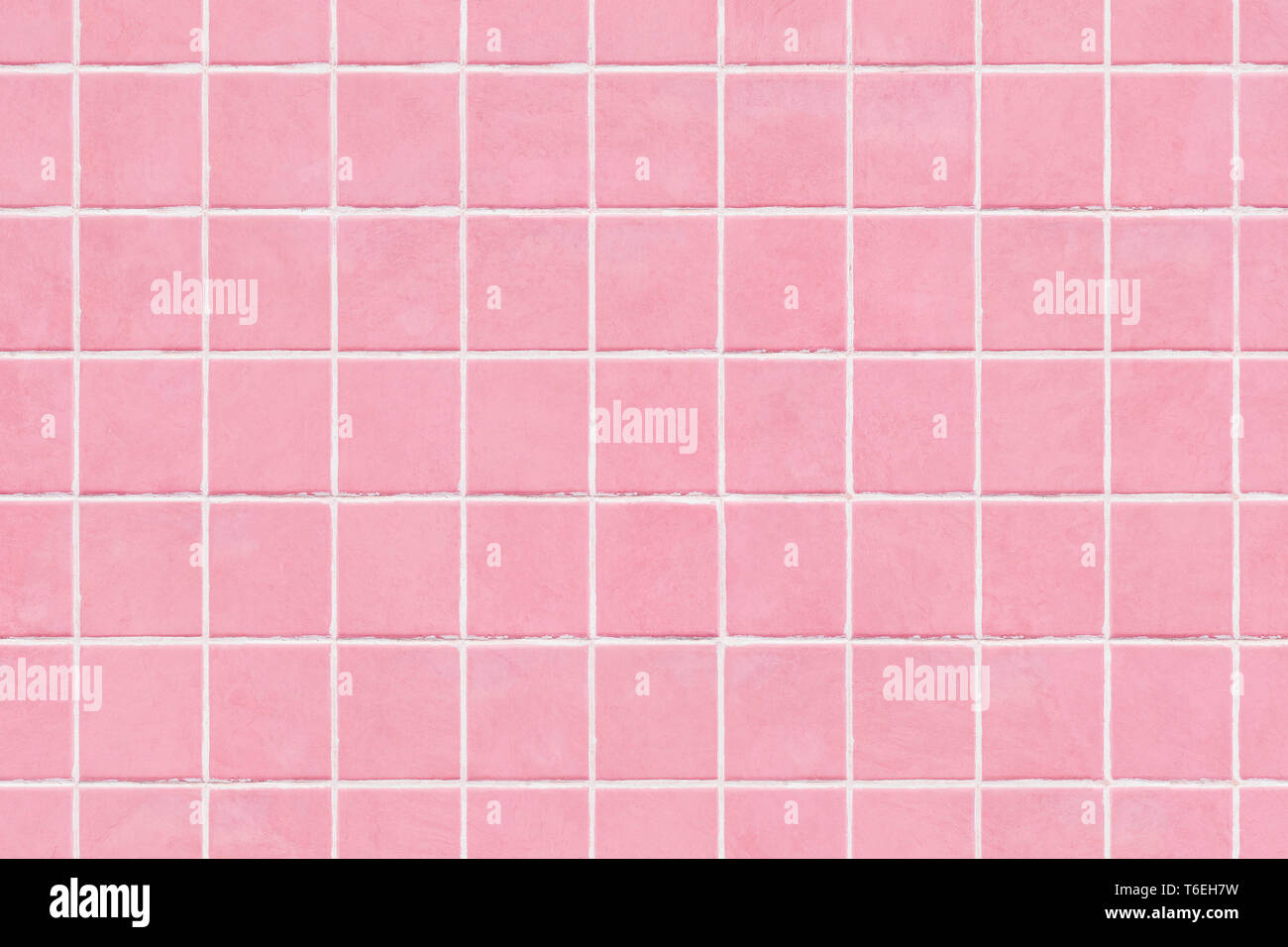 Pink tile wall texture background Stock Photo Alamy