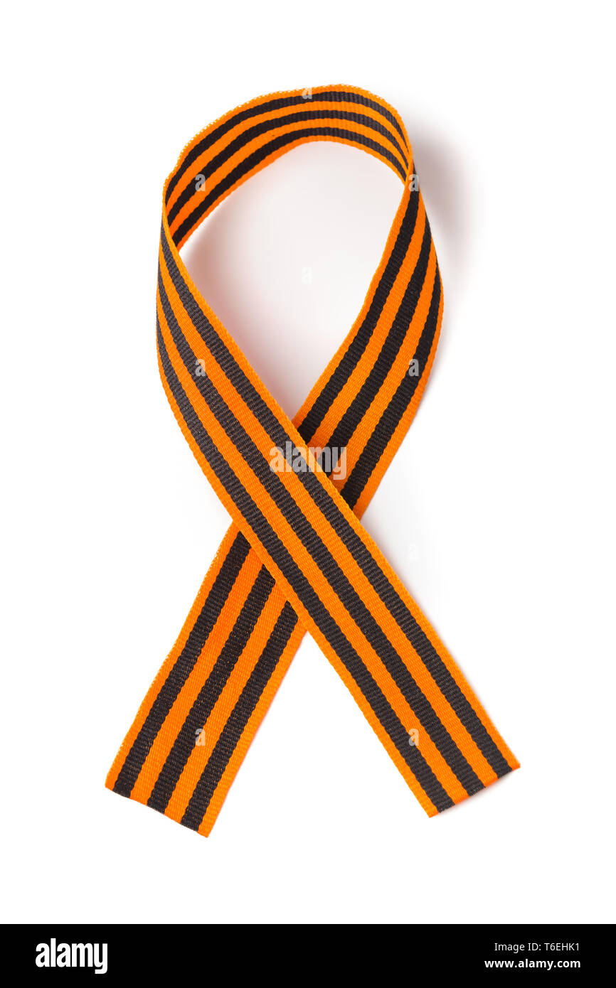 George ribbon memory symbol Russian Victory Day Stock Photo - Alamy