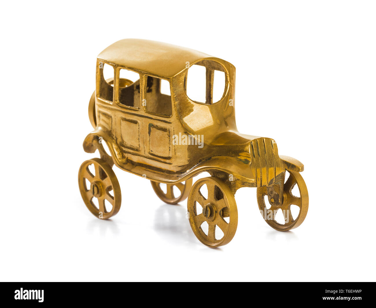 Toy vintage car Stock Photo - Alamy