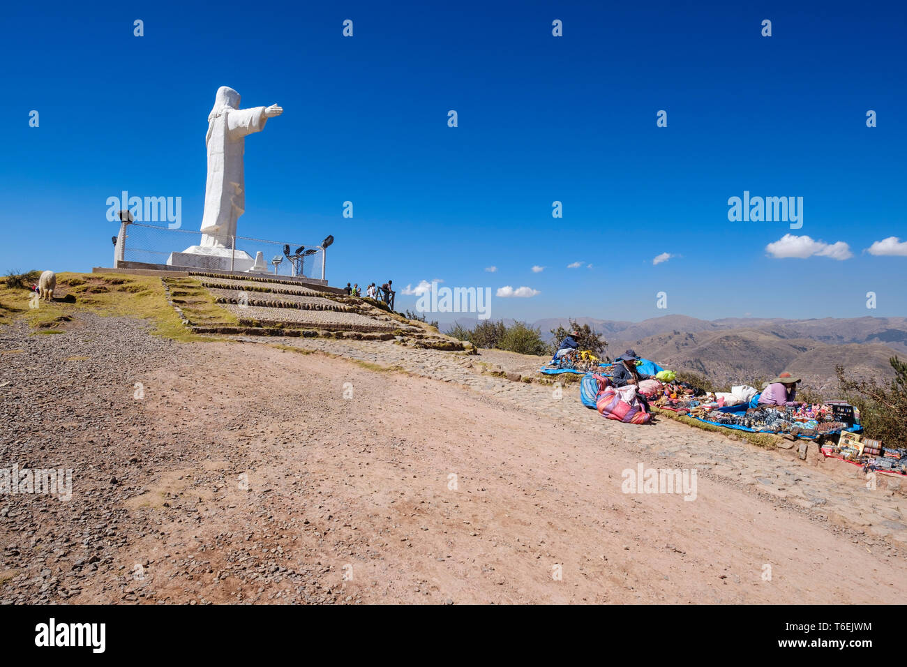 White Christ statue (also known as Cristo Blanco or Cristo Redentor