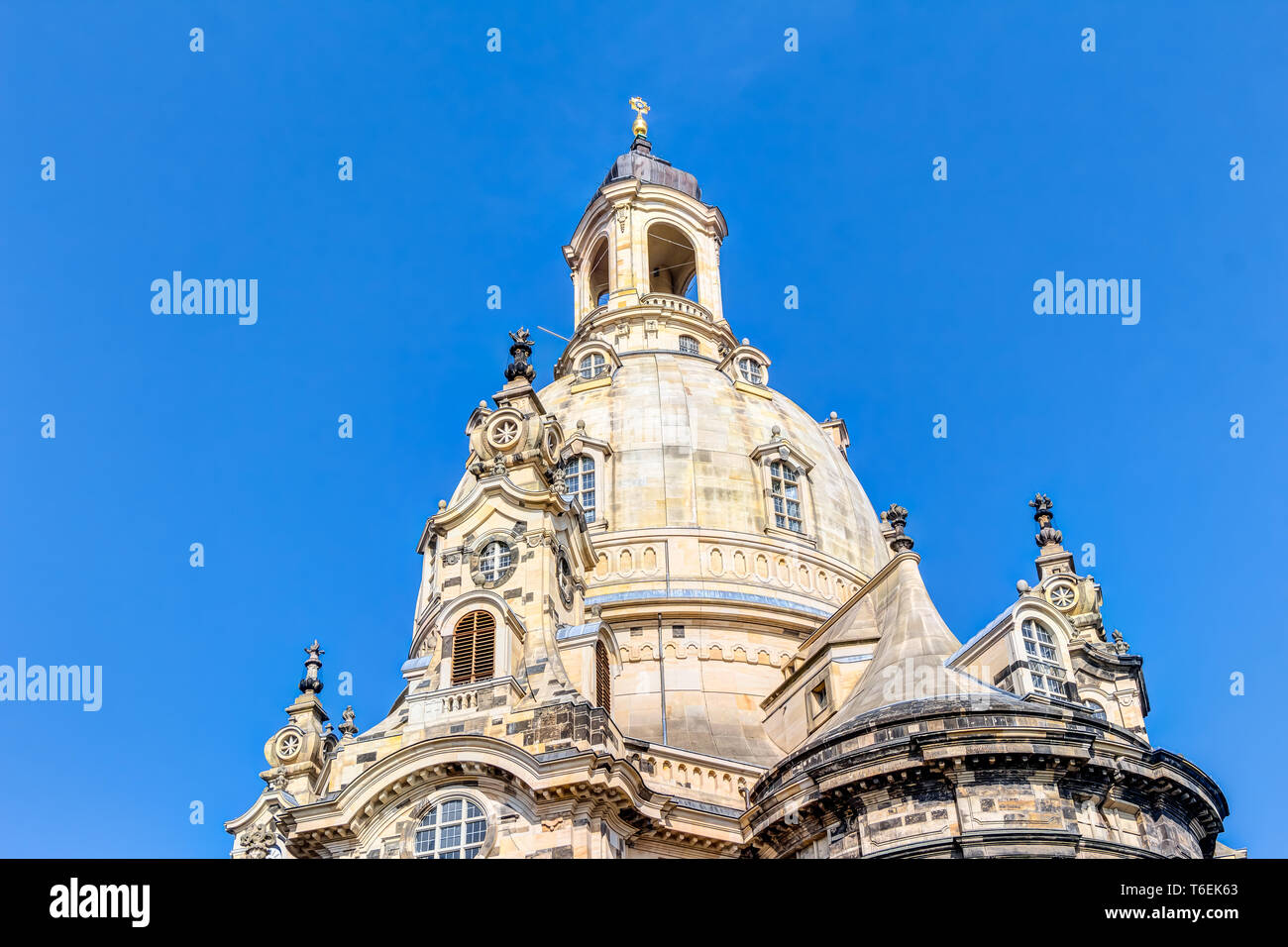 The famous Church of Our Lady, Dresden, Germany Stock Photo