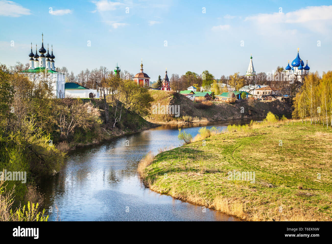 Ancient city of Suzdal. Stock Photo