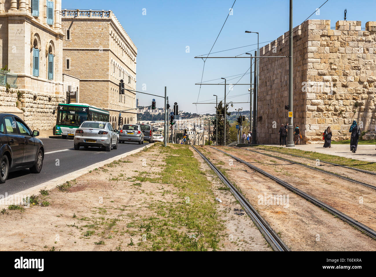 Jerusalem road hi-res stock photography and images - Alamy