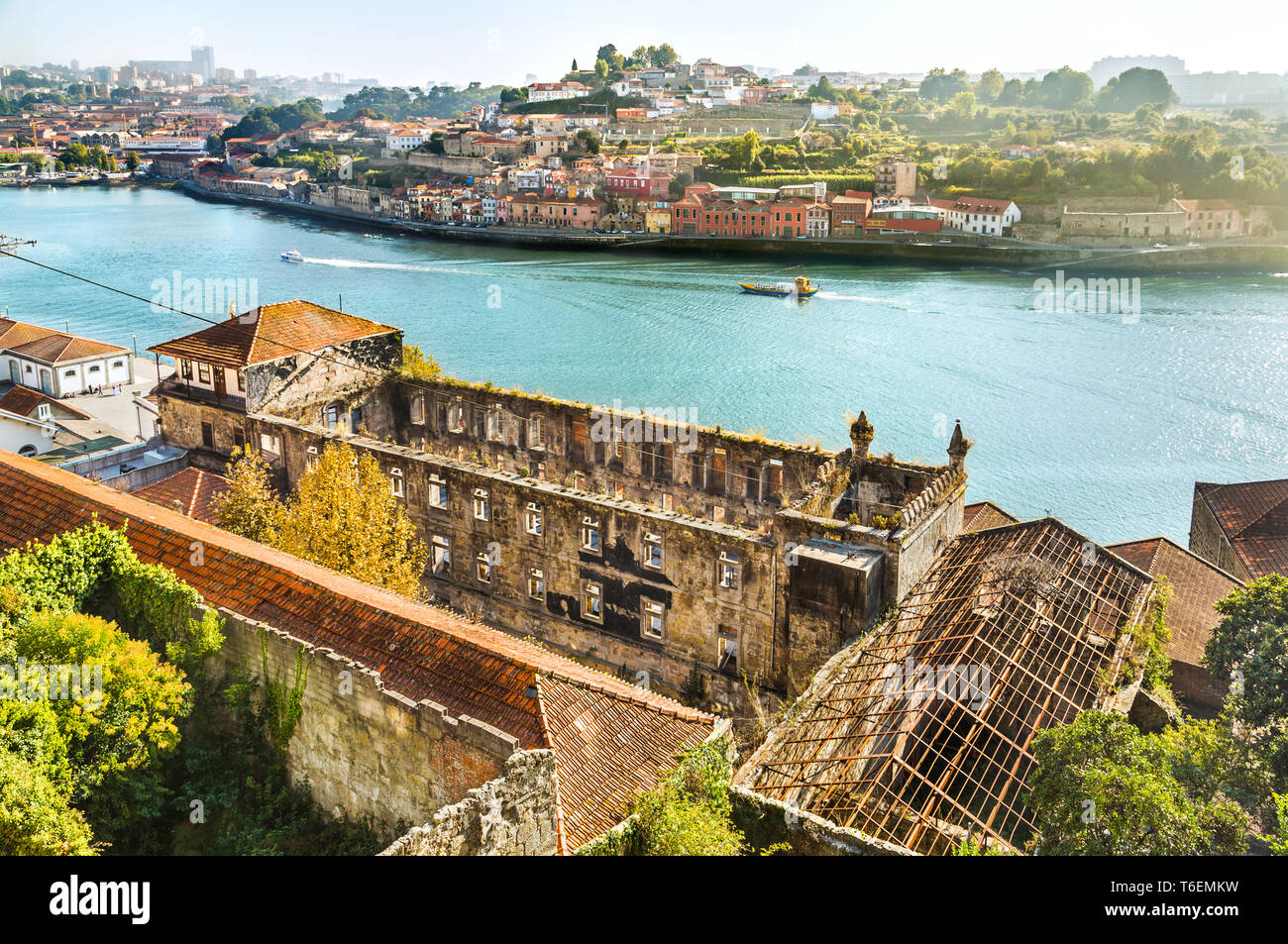 View of Porto at sunset. Portugal Stock Photo