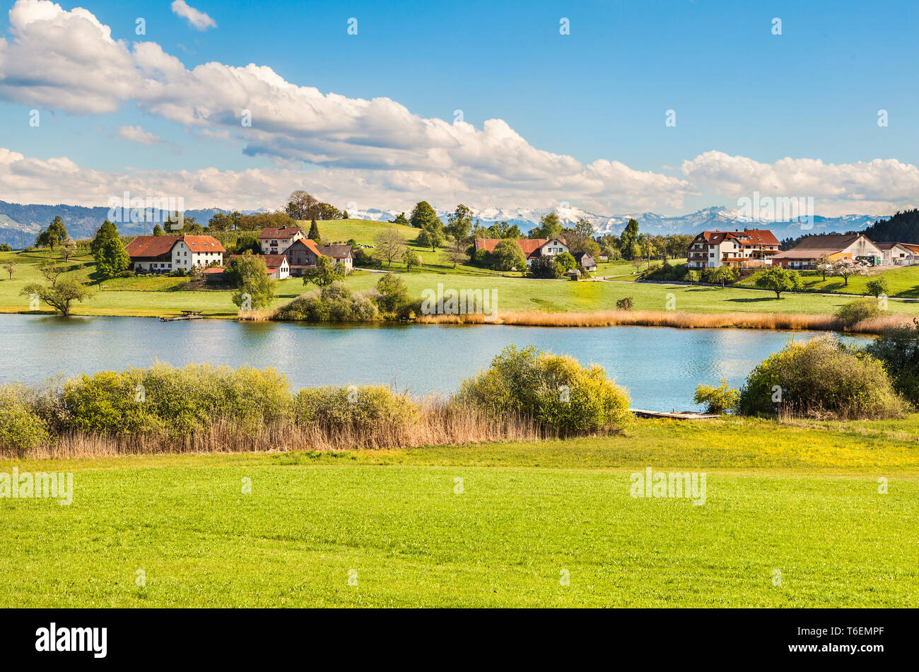 The beautiful landscape of Bavaria Stock Photo