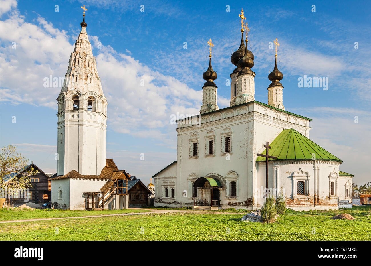 Aleksandrovsky monastery, Suzdal Stock Photo