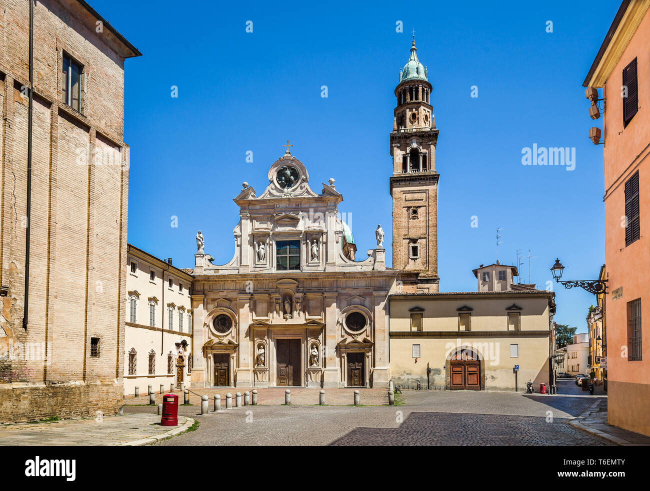 San Giovanni church in Parma, Italy Stock Photo