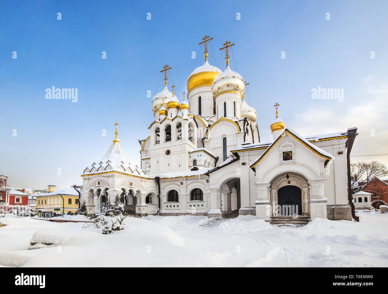 Zachatievsky monastery, Moscow Stock Photo