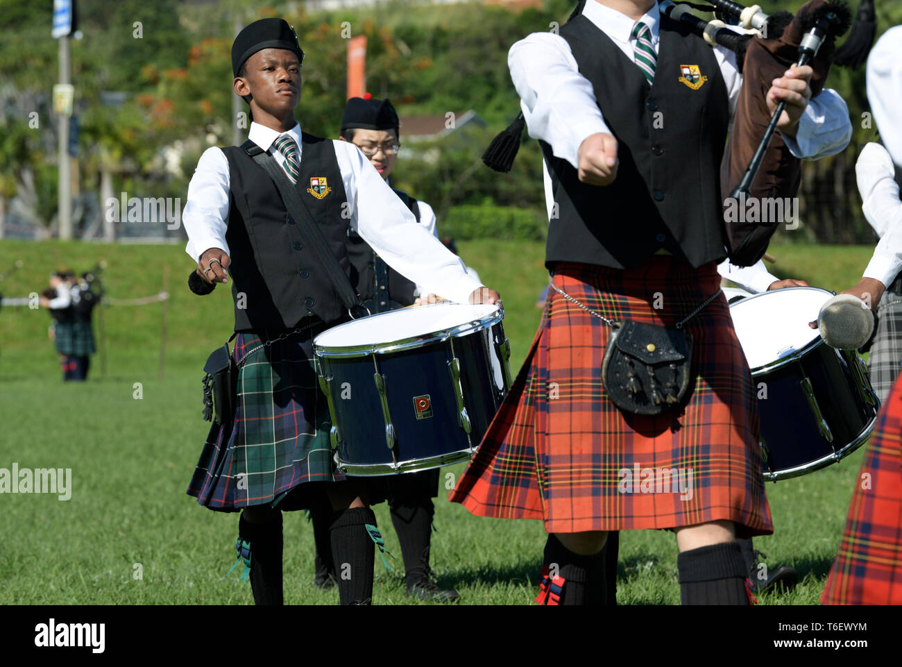 people in kilts