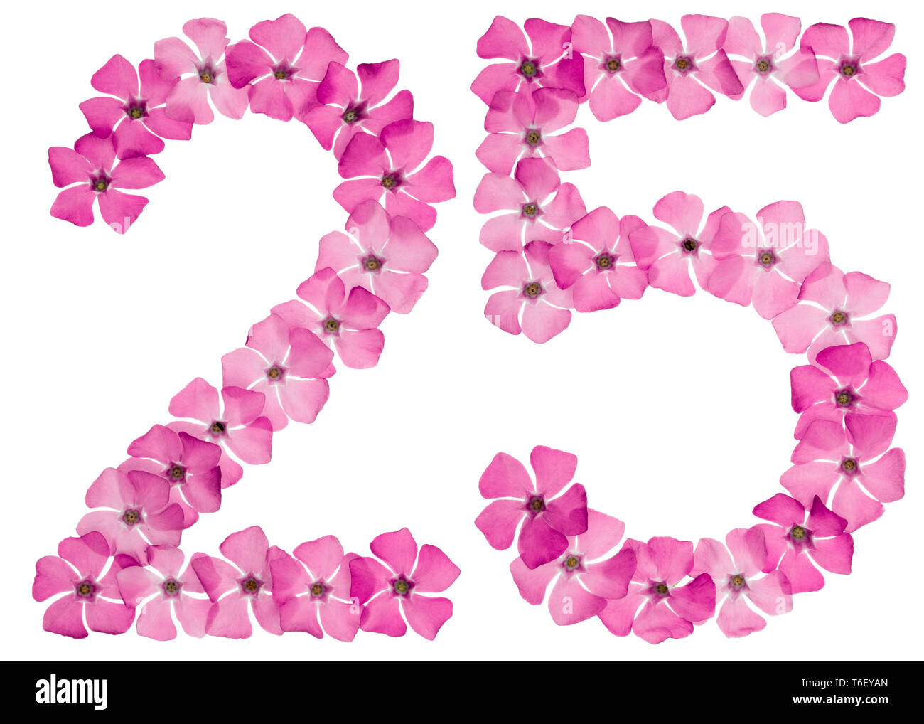 Number 25 Clipart