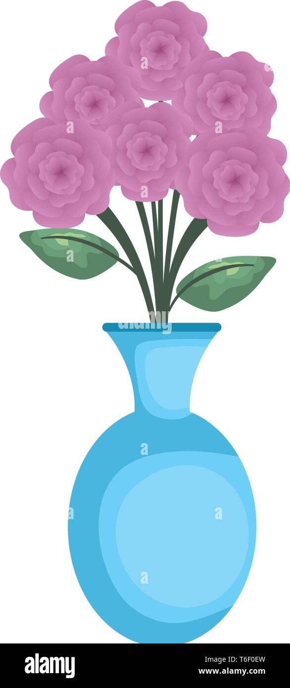 vase with roses icon Stock Vector Image & Art - Alamy