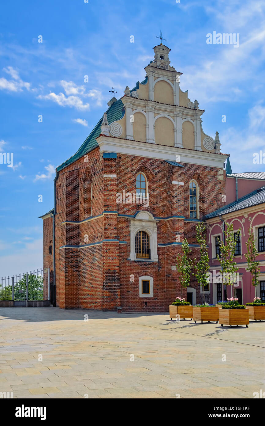 Courtyard of Castle Stock Photo - Alamy