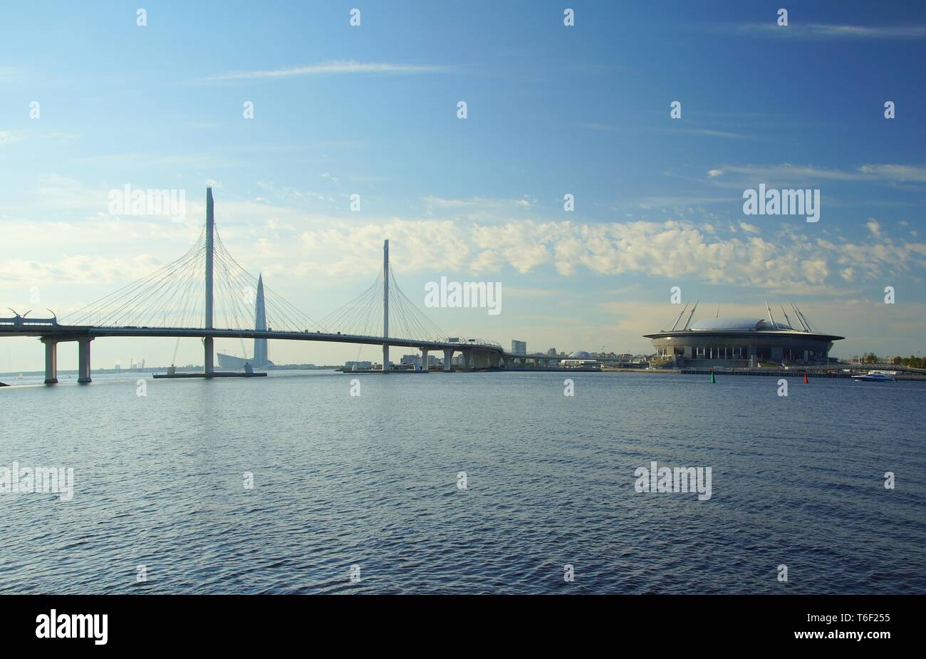 View of the Krestovsky Island Stock Photo Alamy