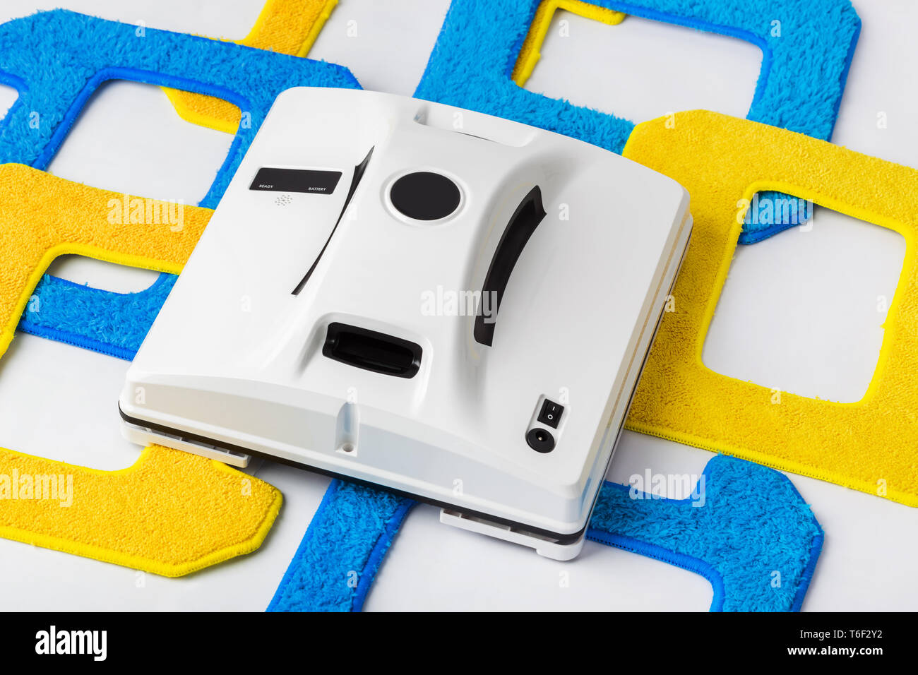 Robot for washing windows and sponges Stock Photo Alamy