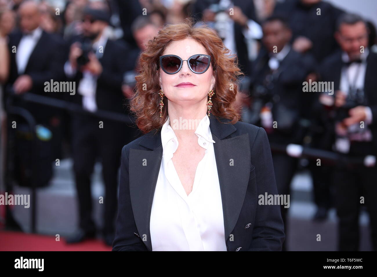 CANNES, FRANCE – MAY 18, 2017: Susan Sarandon attends the screening of