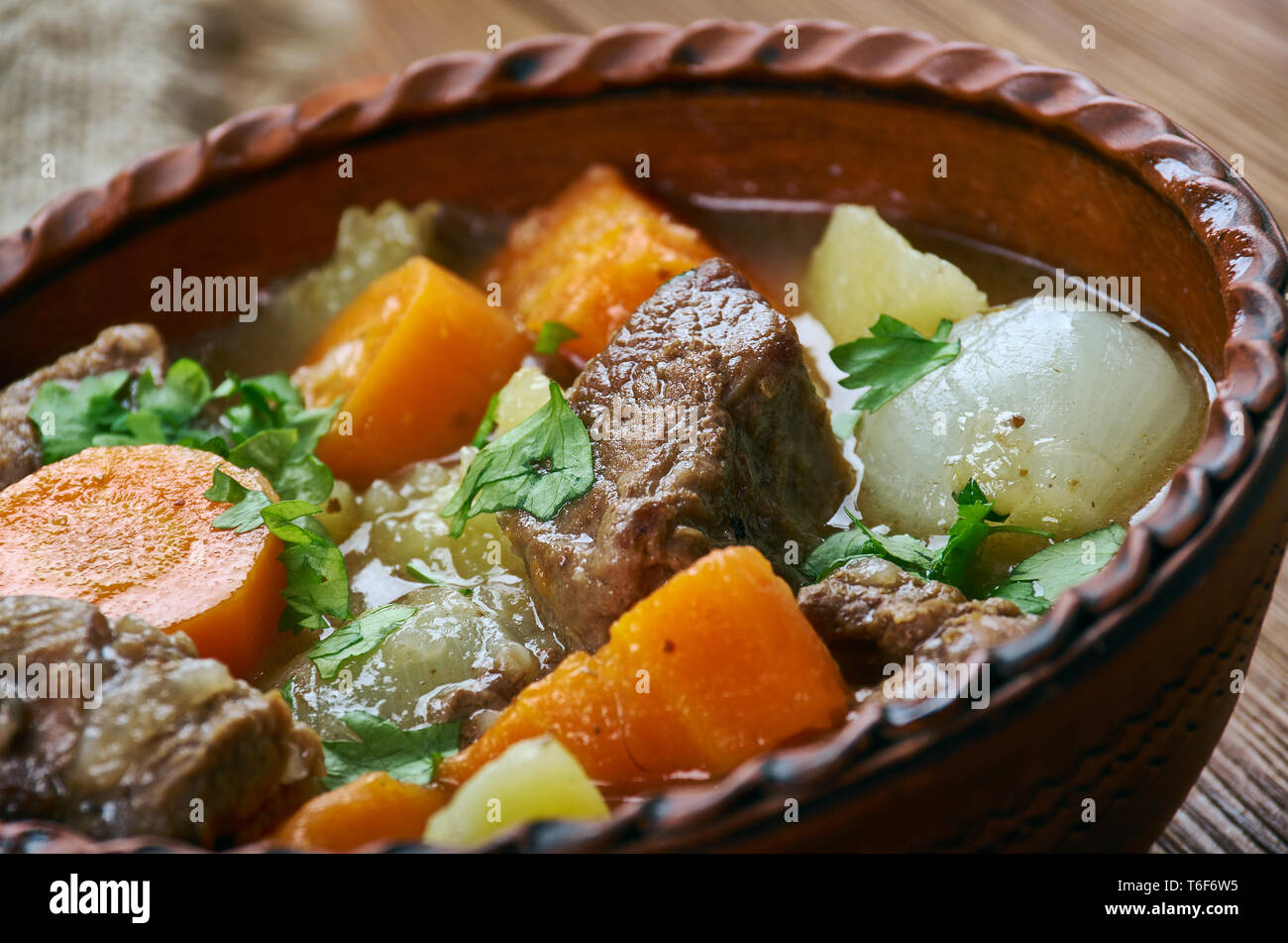 Amish Beef Stew Stock Photo - Alamy