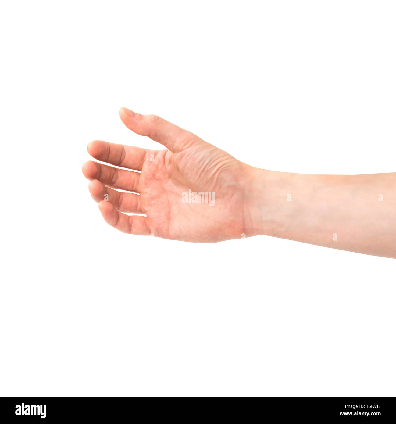 Hand holding something Stock Photo - Alamy