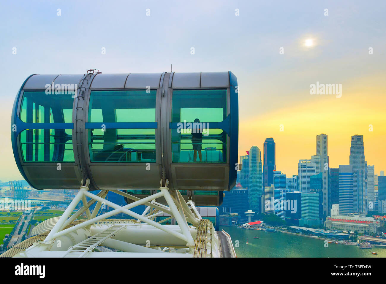 Aerial view singapore hi-res stock photography and images - Alamy
