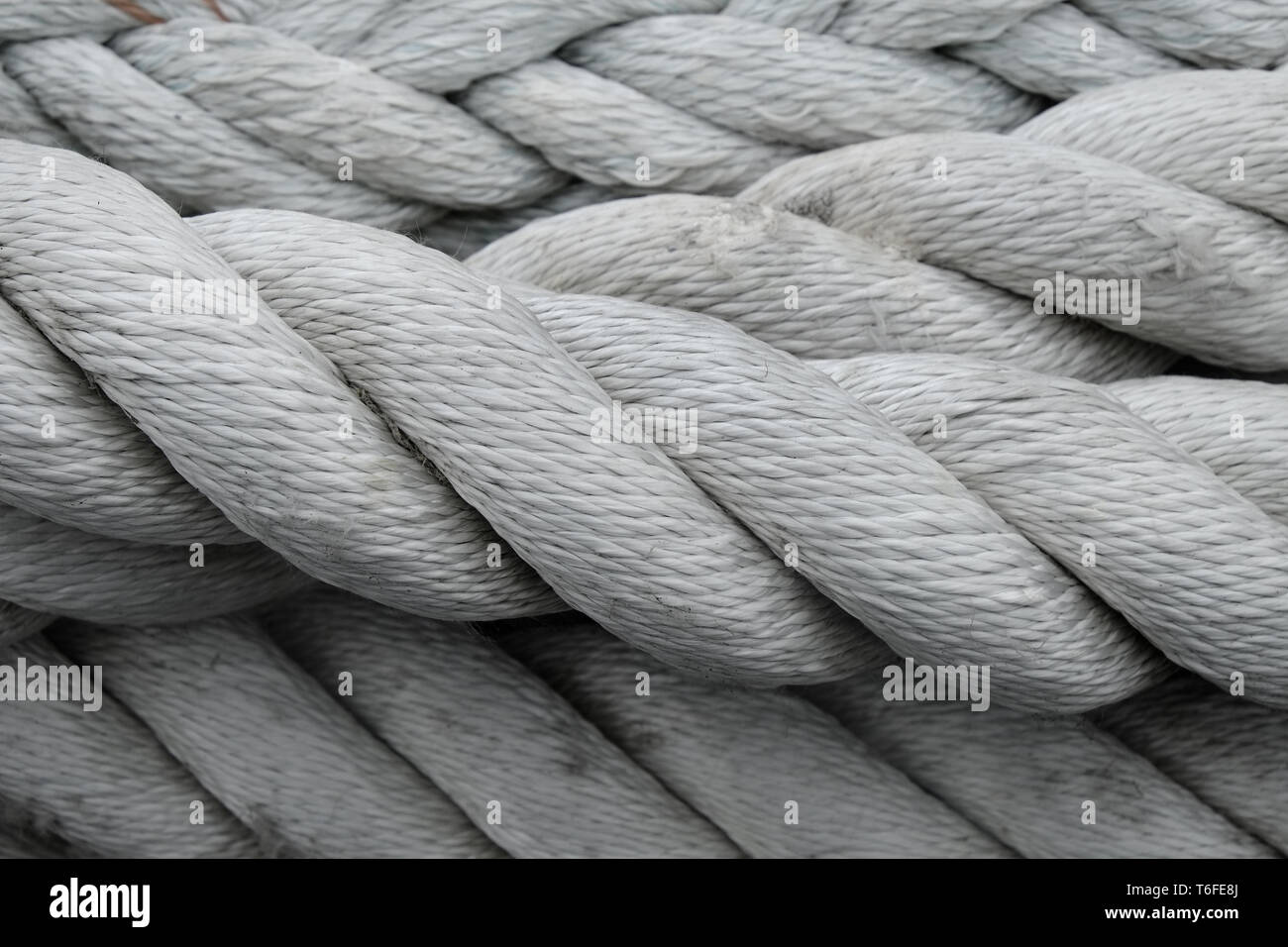 Rope, mooring rope Stock Photo Alamy