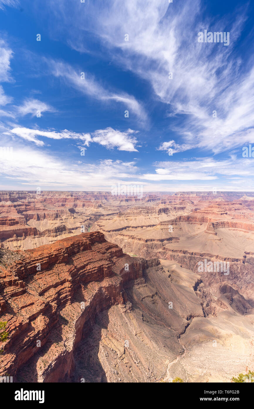 Southern Rim Gr South rim of Grand Canyon Stock Photo - Alamy