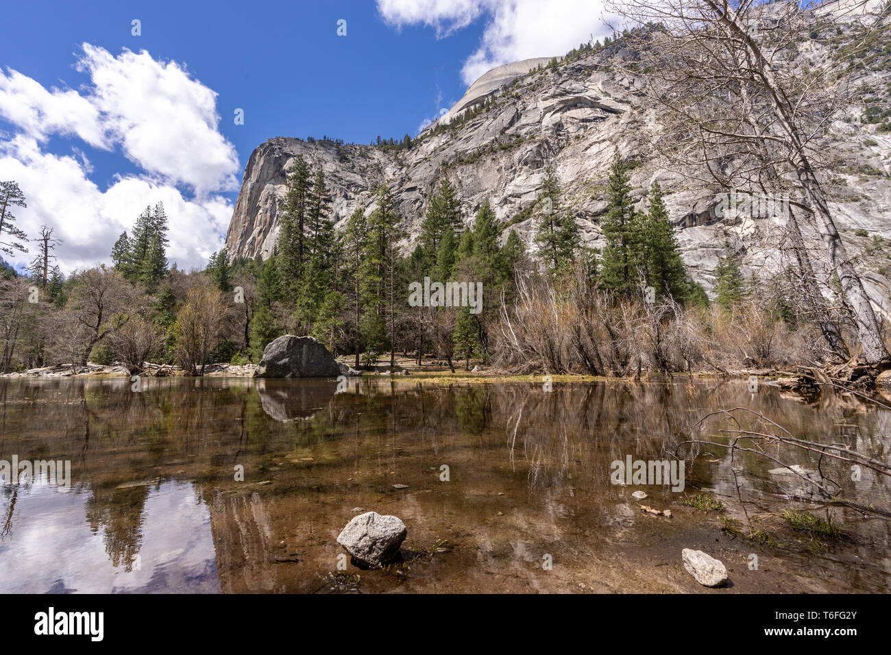 Mirror Lake Yosemite National Park Stock Photo - Alamy