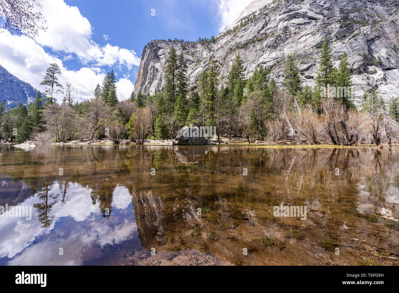 Mirror Lake Yosemite National Park Stock Photo - Alamy