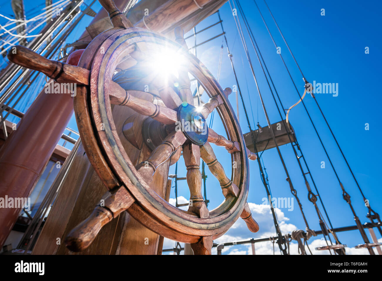 steering wheel Stock Photo