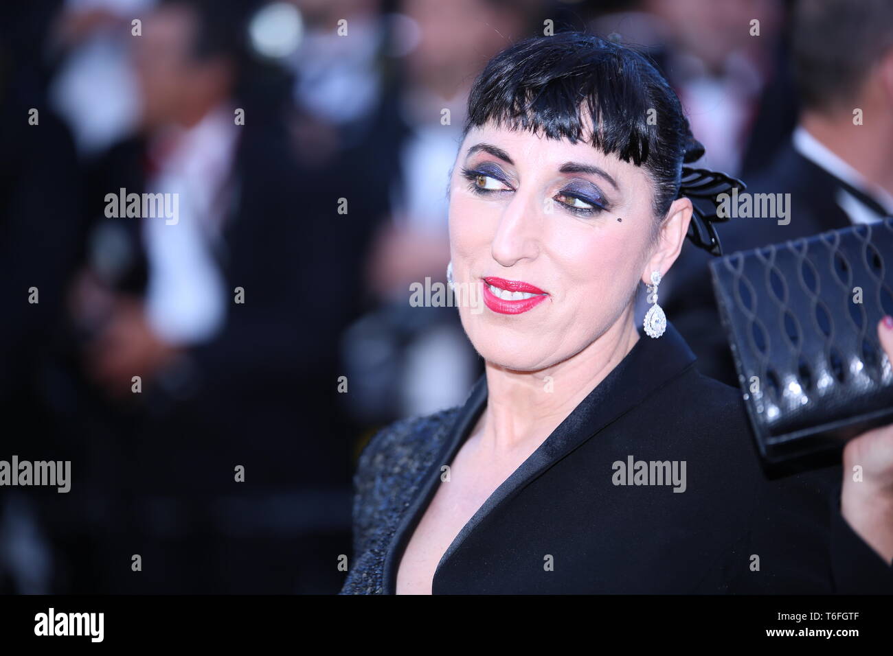 CANNES, FRANCE – MAY 24, 2017: Rossy de Palma attends the 'Okja' screening at the 70th Cannes Film Festival (Photo: Mickael Chavet) Stock Photo