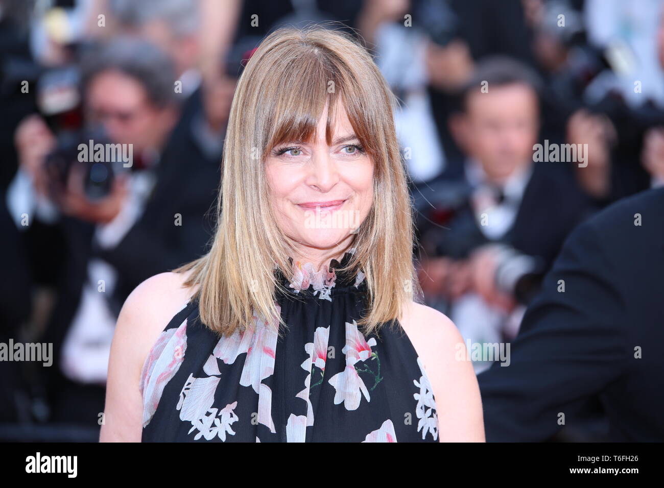 CANNES, FRANCE – MAY 24, 2017: Nastassja Kinski attends 'The Beguiled' screening at the 70th Cannes Film Festival (Photo: Mickael Chavet) Stock Photo