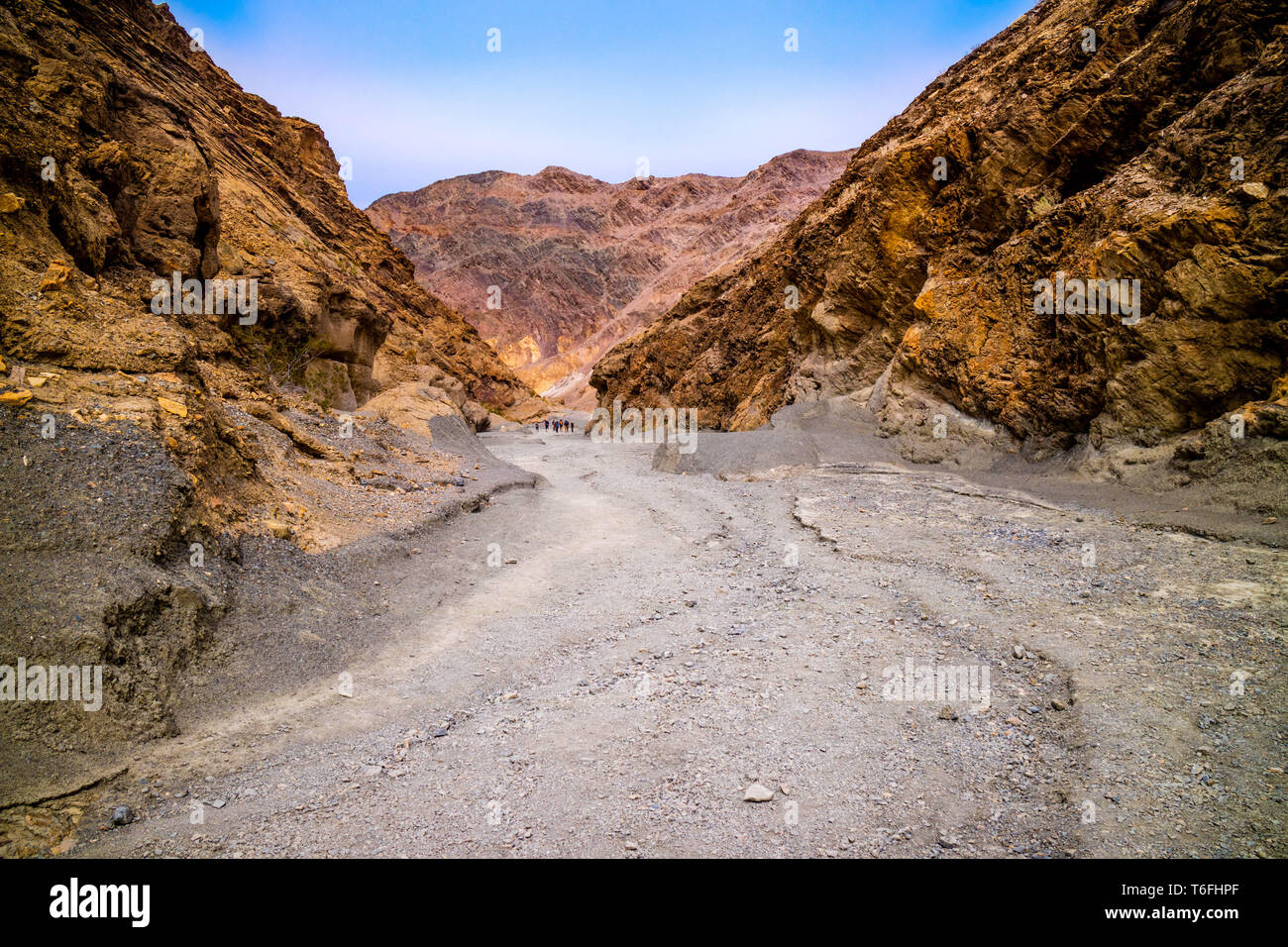 Golden Canyon Trail in Death Valley National Park Stock Photo - Alamy