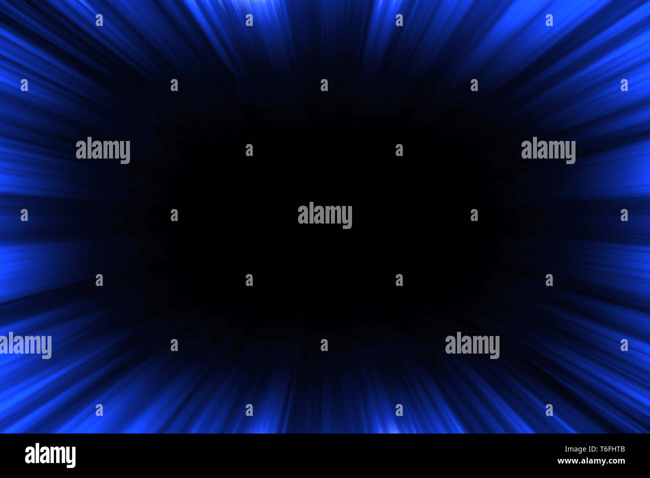 Exploding Border Blue Blue starburst explosion border frame Stock Photo - Alamy