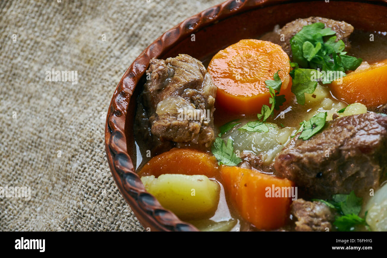 Amish Beef Stew Stock Photo - Alamy