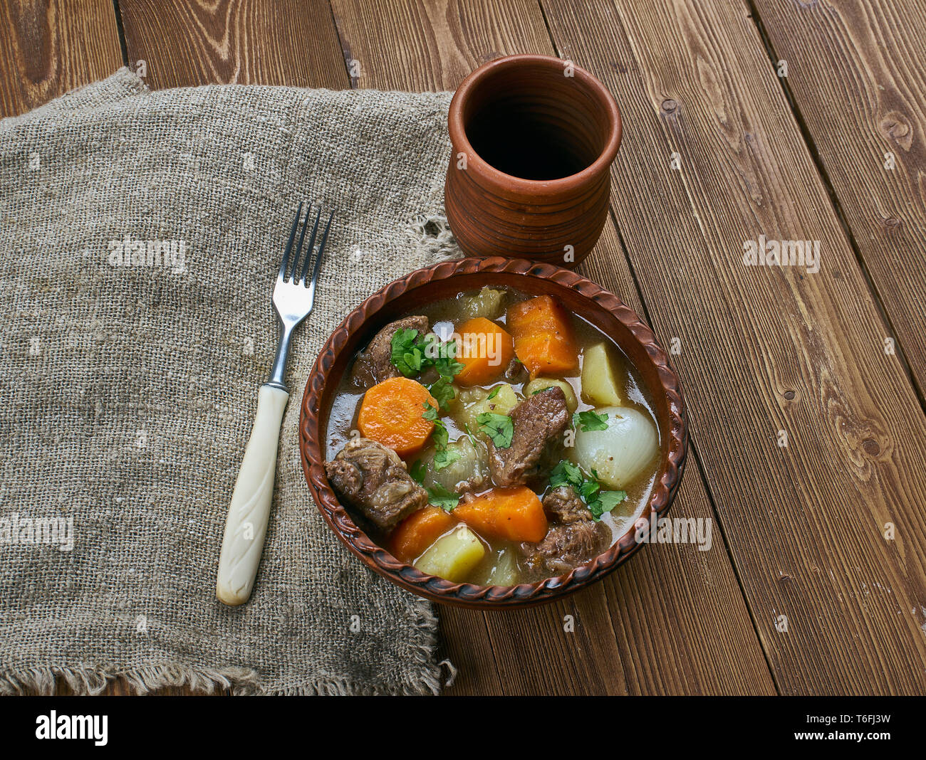 Amish Beef Stew Stock Photo - Alamy