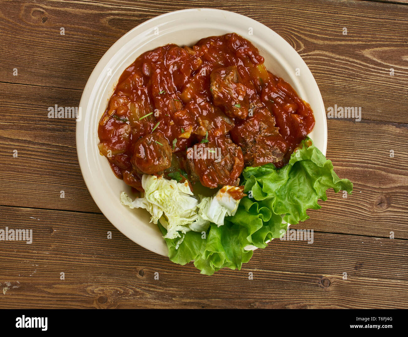 Traditional West African Beef Stew Stock Photo - Alamy