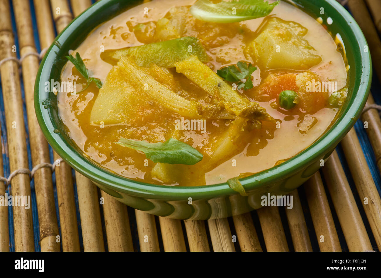 Bengali Drumstick Curry Stock Photo Alamy
