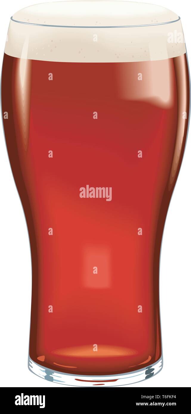 Brown Ale Vector Illustration Stock Vector Image & Art - Alamy