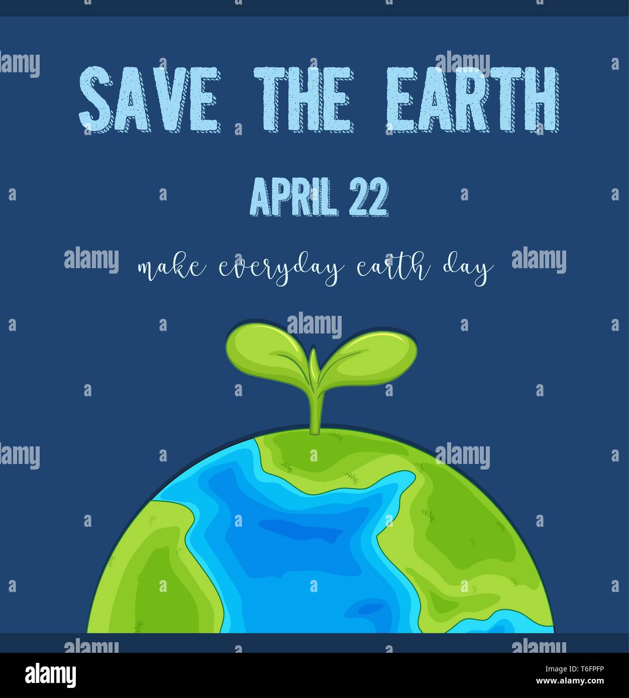 Save the earth logo picture vector vectors Stock Vector Images - Alamy