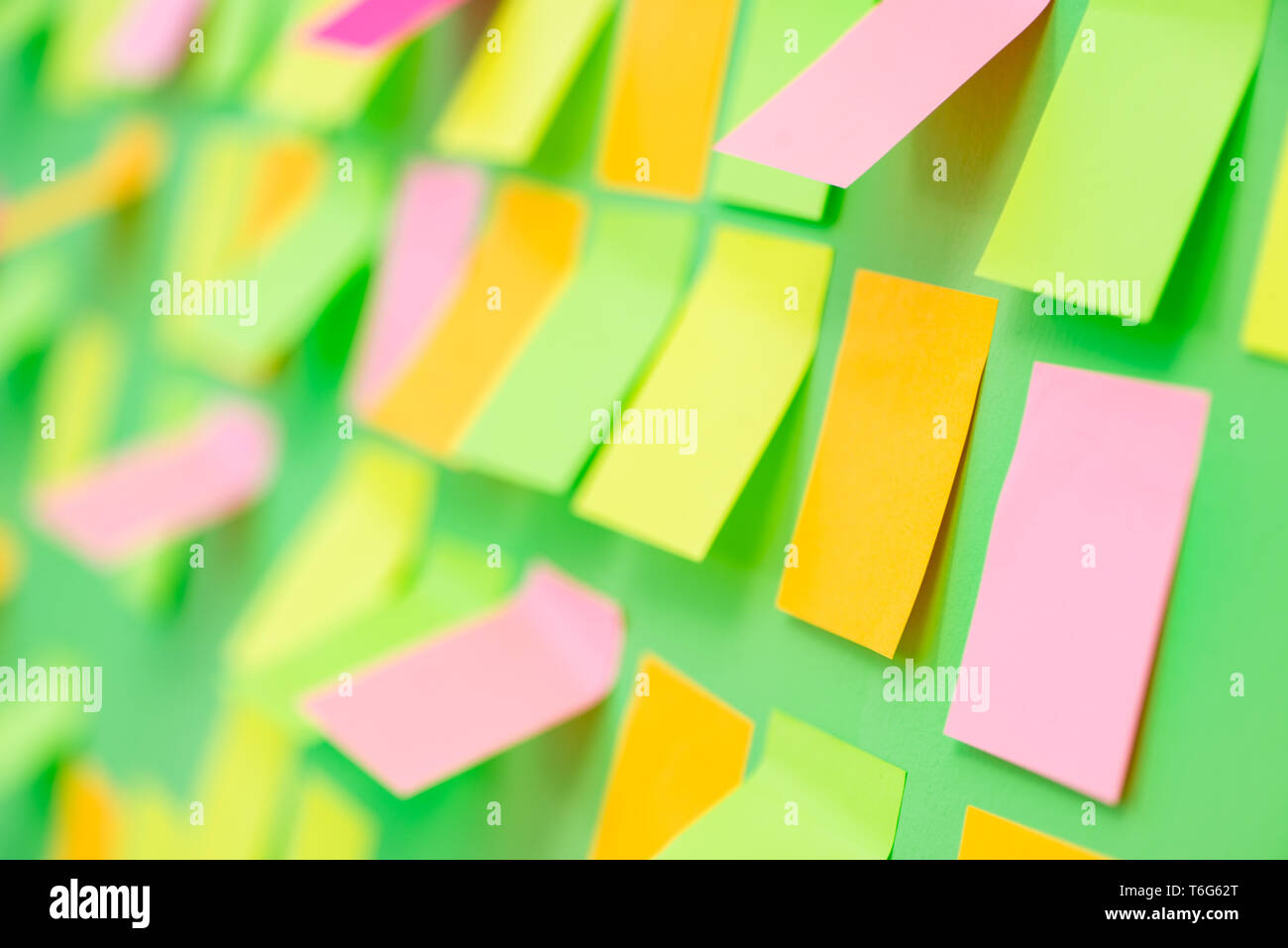 Many reminders in business concept Stock Photo