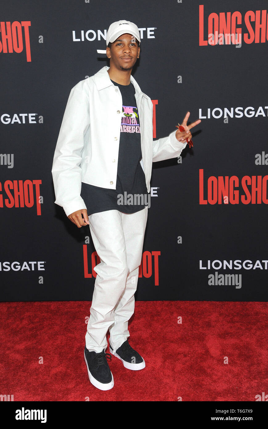 New York, New York, USA. 30th Apr, 2019. Brett Gray attends the New York premiere of 'Long Shot' at AMC Lincoln Square on April 30, 2019 in New York City. Credit: John Palmer/Media Punch/Alamy Live News Stock Photo