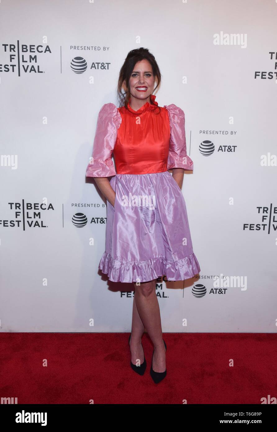 New York, New York, USA. 30th Apr, 2019. Ione Skye attends Say Anything 30 year anniversary during the 2019 Tribeca Film Festival at The Stella Artois Theatre Credit: Bmcc Tpac On April 30, 2019 In New York City. Photo: Jeremy Smith/Image Space/Media Punch/Alamy Live News Stock Photo