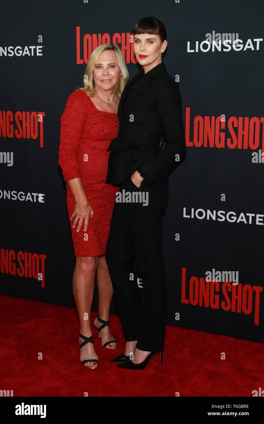 Charlize Theron at arrivals for LONG SHOT Premiere, AMC Loews Lincoln Square 13, New York, NY April 30, 2019. Photo By: Jason Mendez/Everett Collection Stock Photo